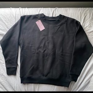 Crop shop boutique oversized sweater